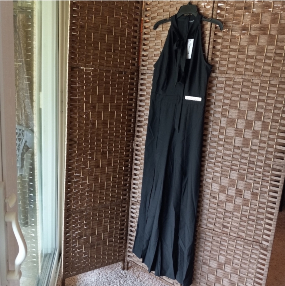 Strut & Bolt Sexy Black Jumpsuit Pantsuit - Picture 7 of 10